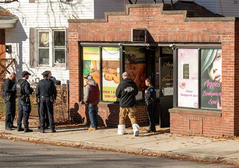 A Leicester man accused of fatally shooting a woman inside a Worcester massage parlor on Thanksgiving Day was ordered held without bail Wednesday on first-degree murder. . Worcester massage parlor death